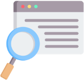 Search for data on our website