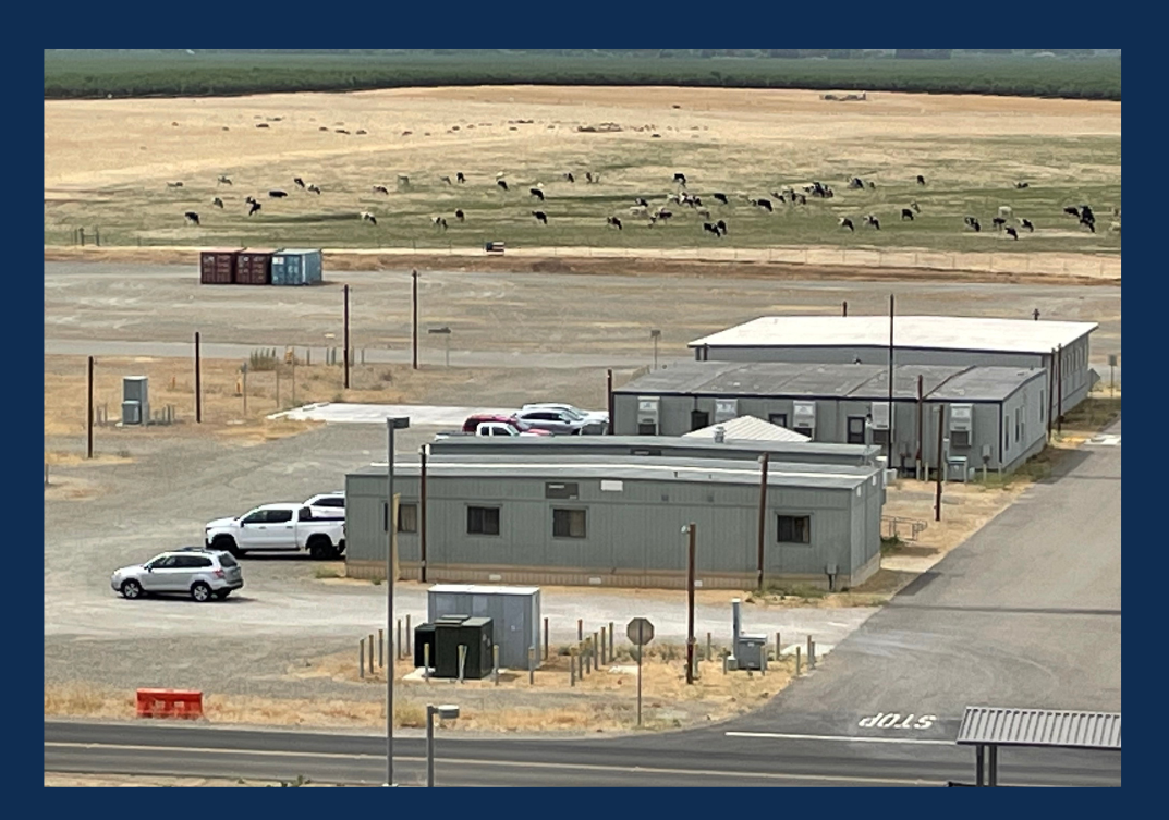 FABS Inspection Trailer located at the southeast corner of Bellevue Road and Swainson Hawk Lane